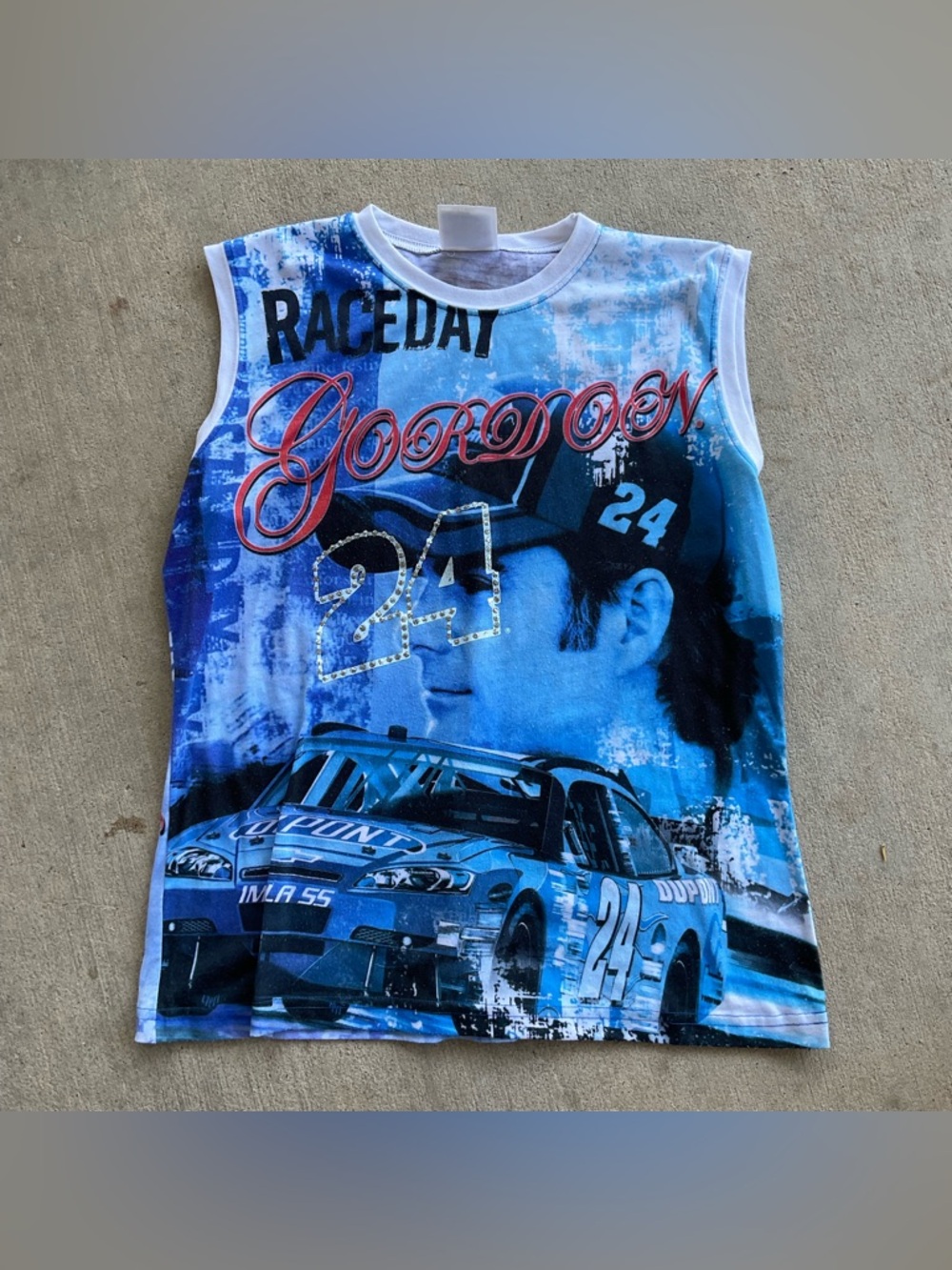 Chase Authentics Blue Gordon Racing Tank Top